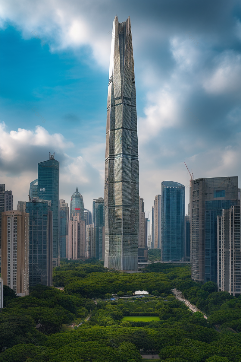 商务中心地标建筑城市摄影实拍背景图,高清,摄影图,摄影图片,图片大全,摄影图免费下载